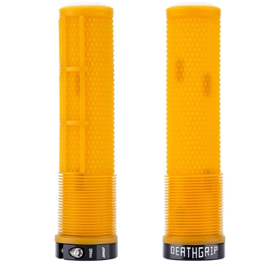 DMR DeathGrip 2 Grips – Thick Flangeless Lock-On (2025) 31.3mm Thick Gum Marble