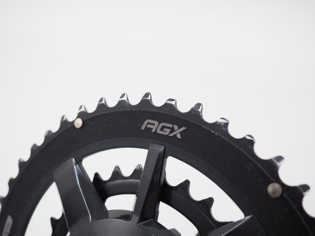 FSA Gossamer Pro AGX Crankset 175mm 46/30T 24mm Road/Gravel Bike Black
