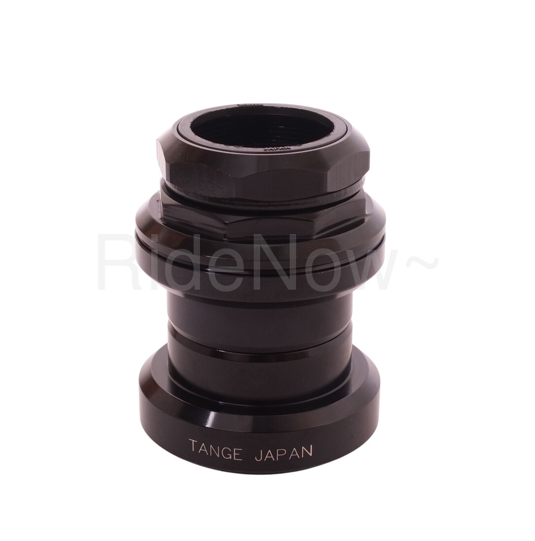 Tange Japan Falcon 270C Bike Seiki tube 1-1/8in,28.6mm,Threaded Headset Black