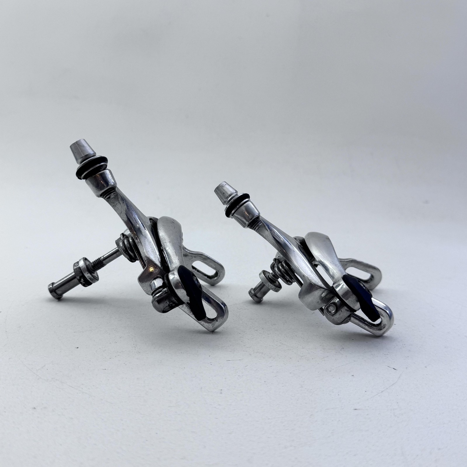 Vintage RC462 Road Bike Dual Pivot Brake Calipers Front Rear Silver Alloy A49