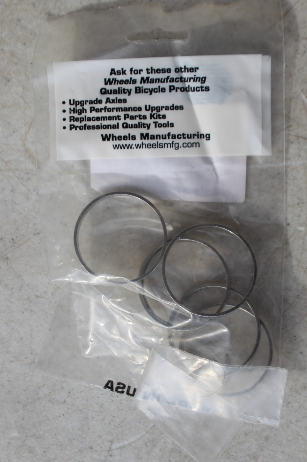 5 LOT Wheels Manufacturing 7 8 Speed Freewheel Spacer 4.5mm 9 Hub NCS-4.5 NOS