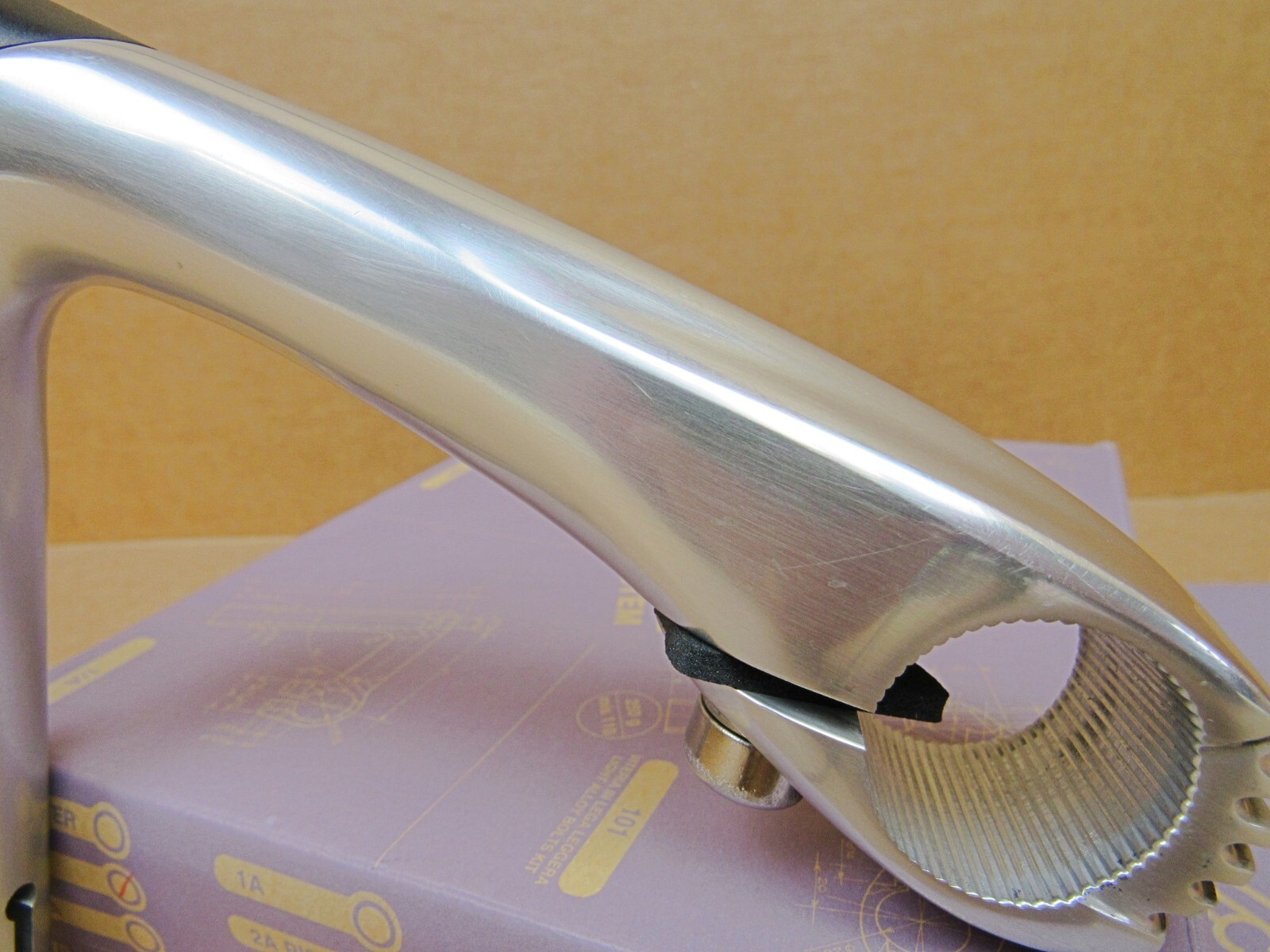 New-Old-Stock Cinelli 101 Silver Stem w/ 26.4 mm clamp (125 mm)