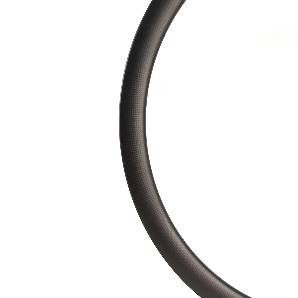 1 Pcs 700C Road Bike Carbon Rim 28mm Width Tubular 30/35/40/45/50/55/60mm Depth