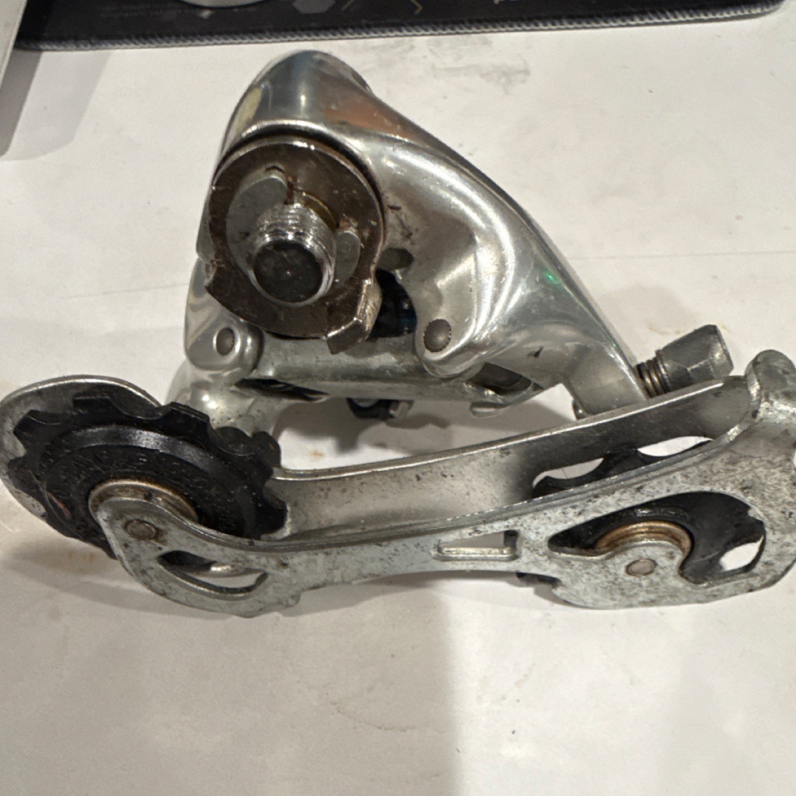 Campagnolo Veloce Rear Derailleur Silver Black Road Bike Hanger Aluminum