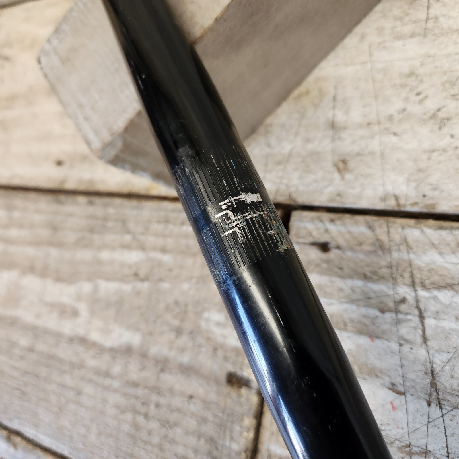 NL Black Alloy Flat MTB Handlebar 570mm x 25.4mm Mountain Bike