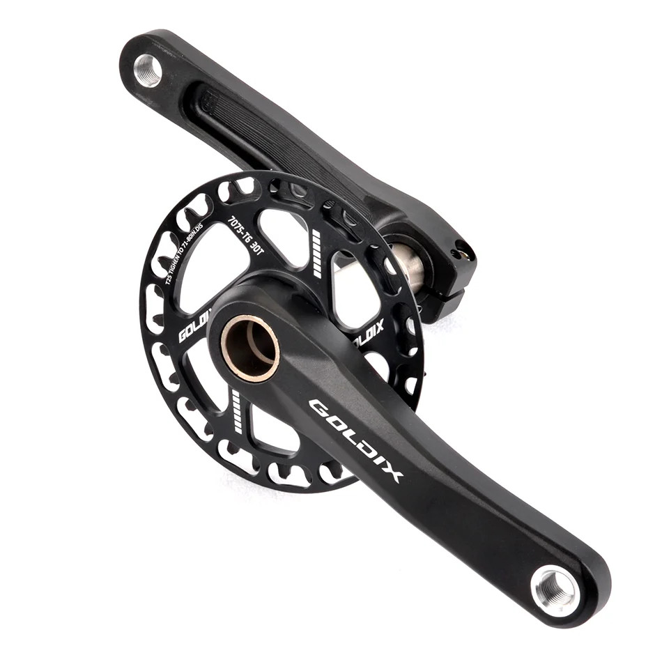 Children Bicycle Crankset 110mm-160mm Crank MTB Kid Crankset 28T-38T Chainring