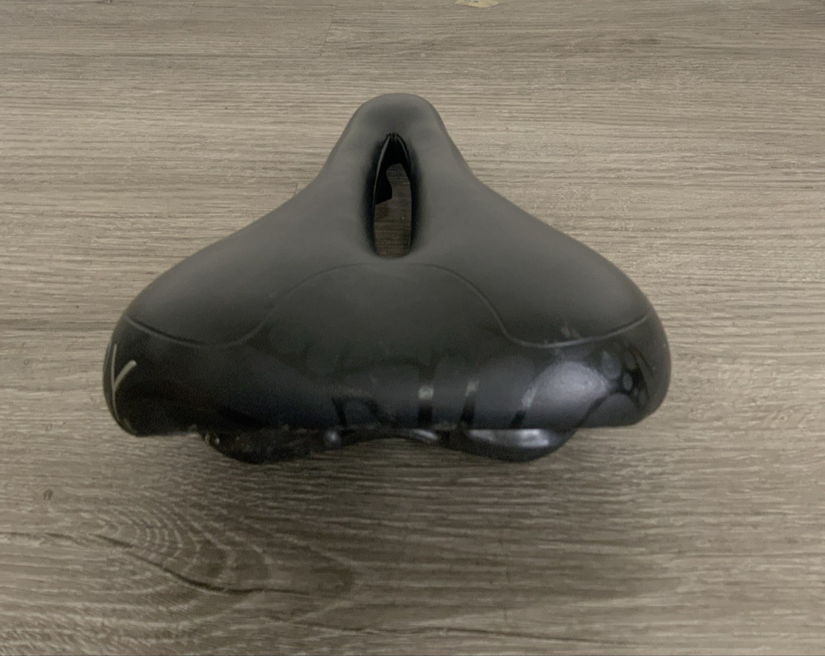 TERRY RACING COMFORT SADDLE 158 MM X 260 MM 330 GRAMS FEC ALLOY RAILS BLACK