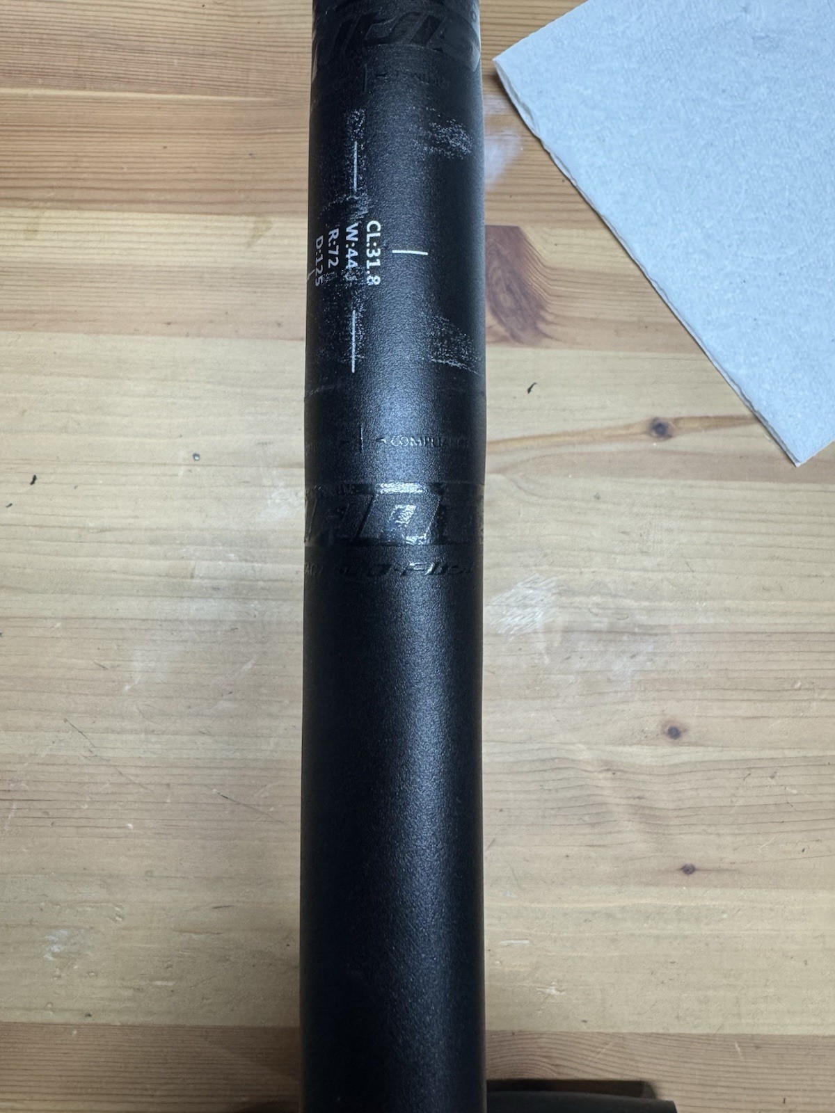 Giant Contact SL D-Fuse Handlebar 44cm 125mm Drop 72mm Reach Carbon 31.8