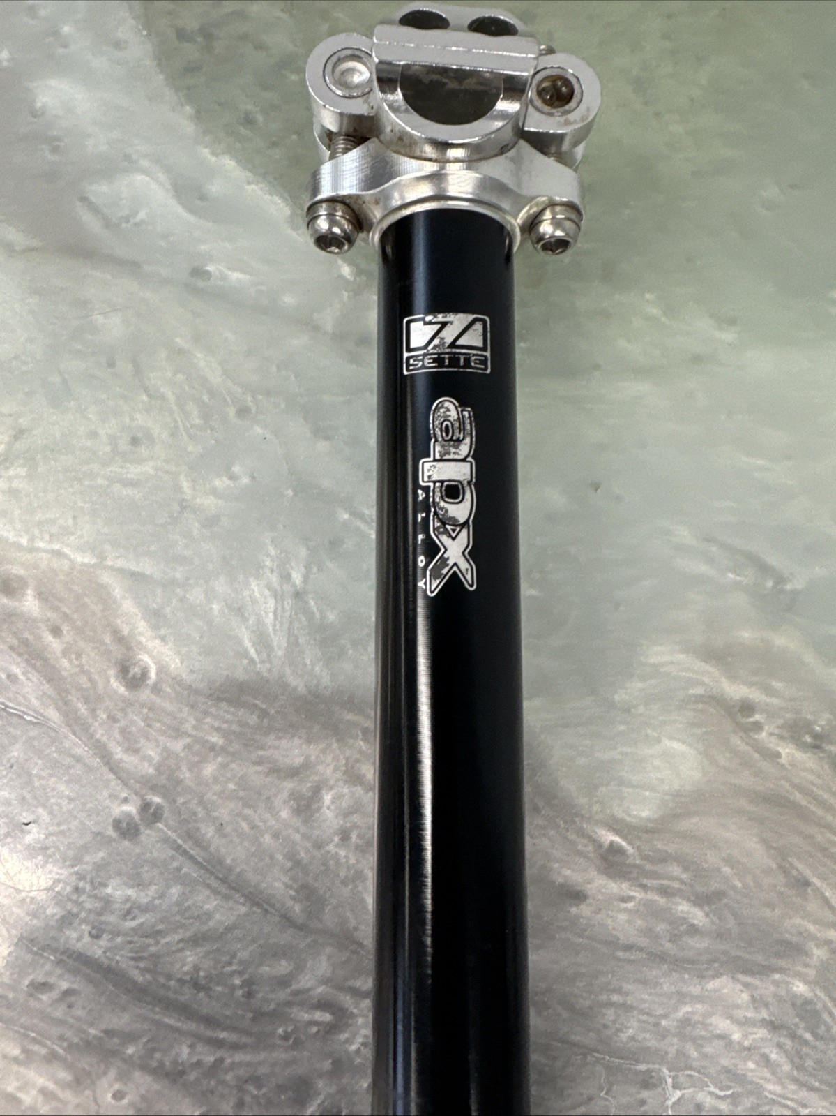 7 SETTE APX Alloy Seatpost 27.2 mm x 395 mm – Zero Offset Road MTB