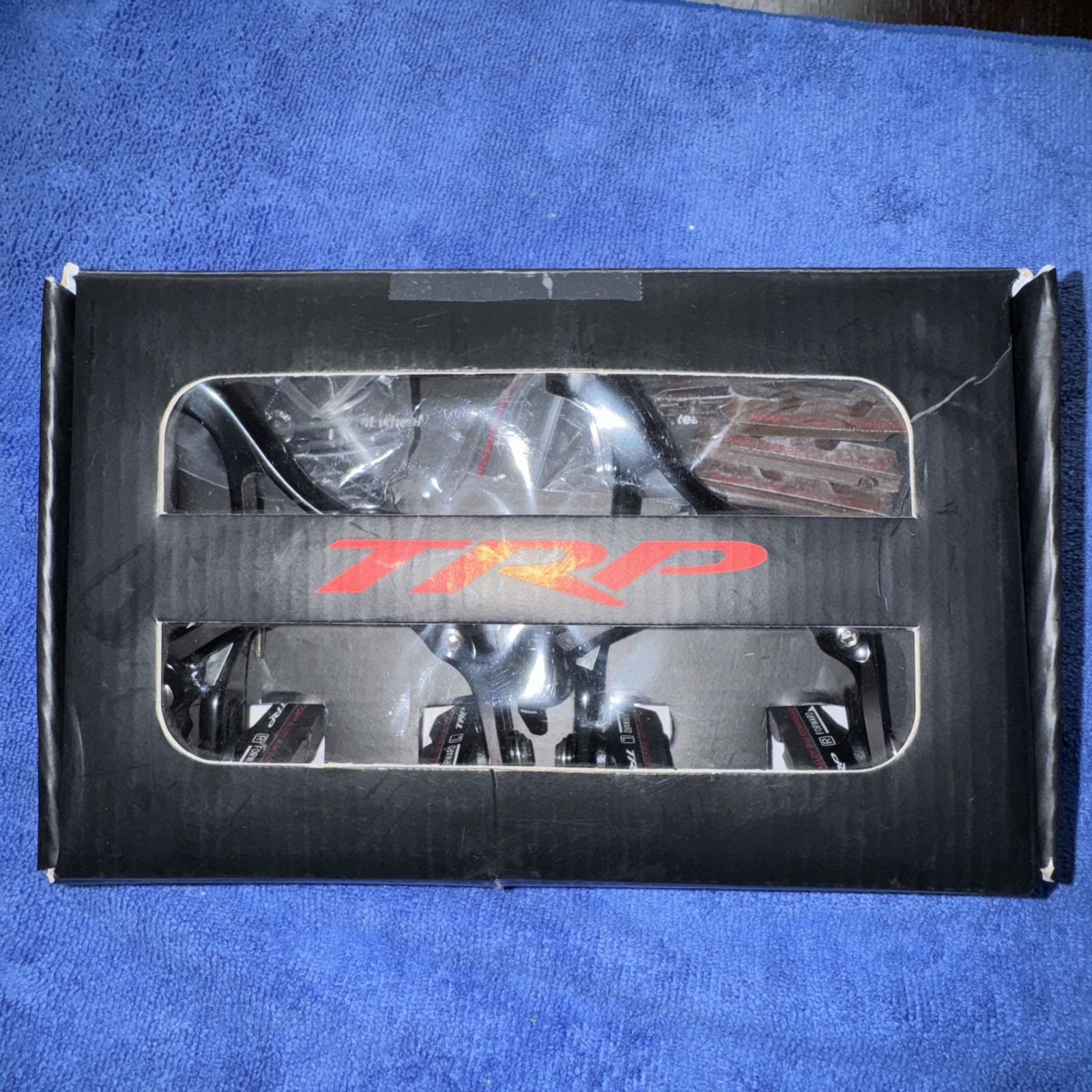 TRP ALUMINUM FORGED ROAD BRAKE SET R870 BLK 336 GRAMS NEW IN OTHER BOX