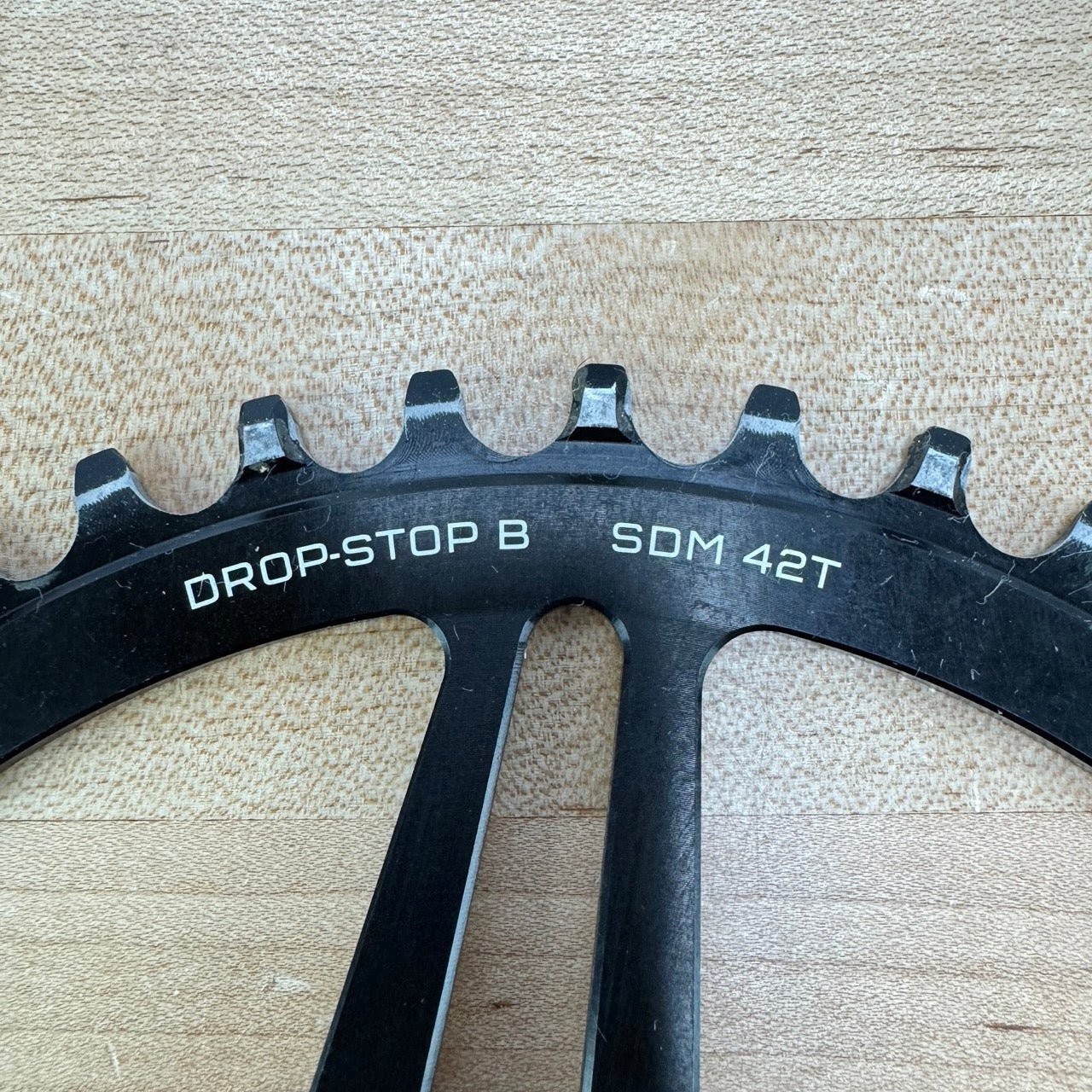 Wolf Tooth Direct Mount for Sram 3-Bolt Gravel/Road 42t Drop-Stop B 1x Chainring