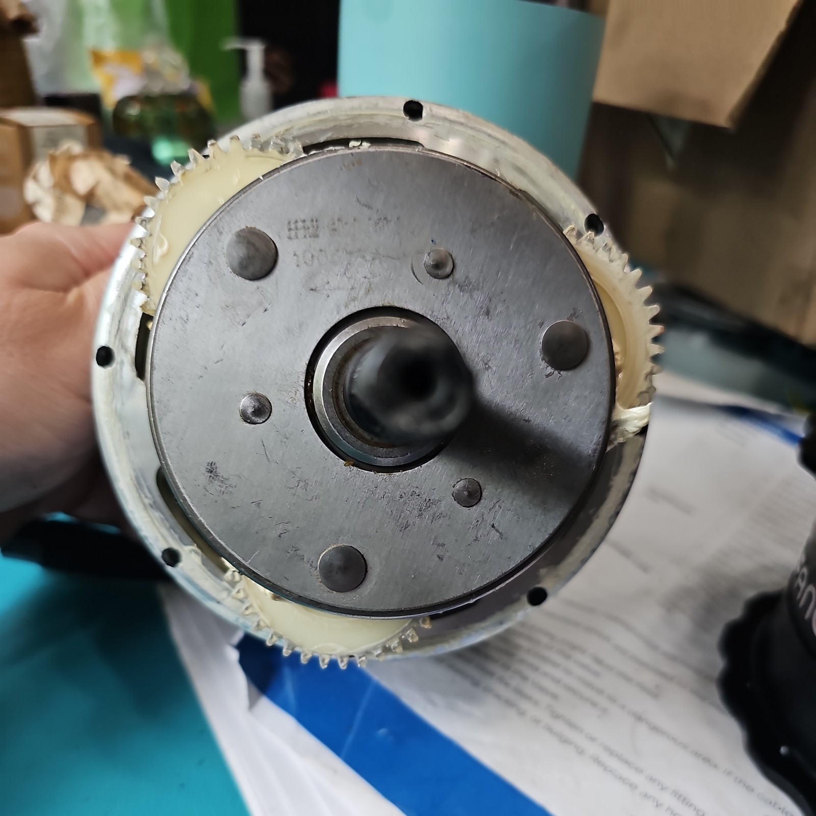 Rad Power Bikes Motor E-Bike Motor *USED* from a Rad Rover 4in wide tire.