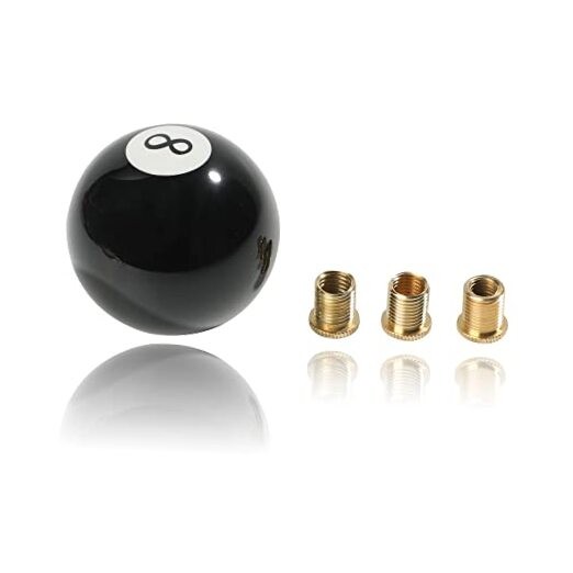 Shift Knob Manual Gear,Round Shift Knob Acrylic Gear,4 5 6 Speed Black8