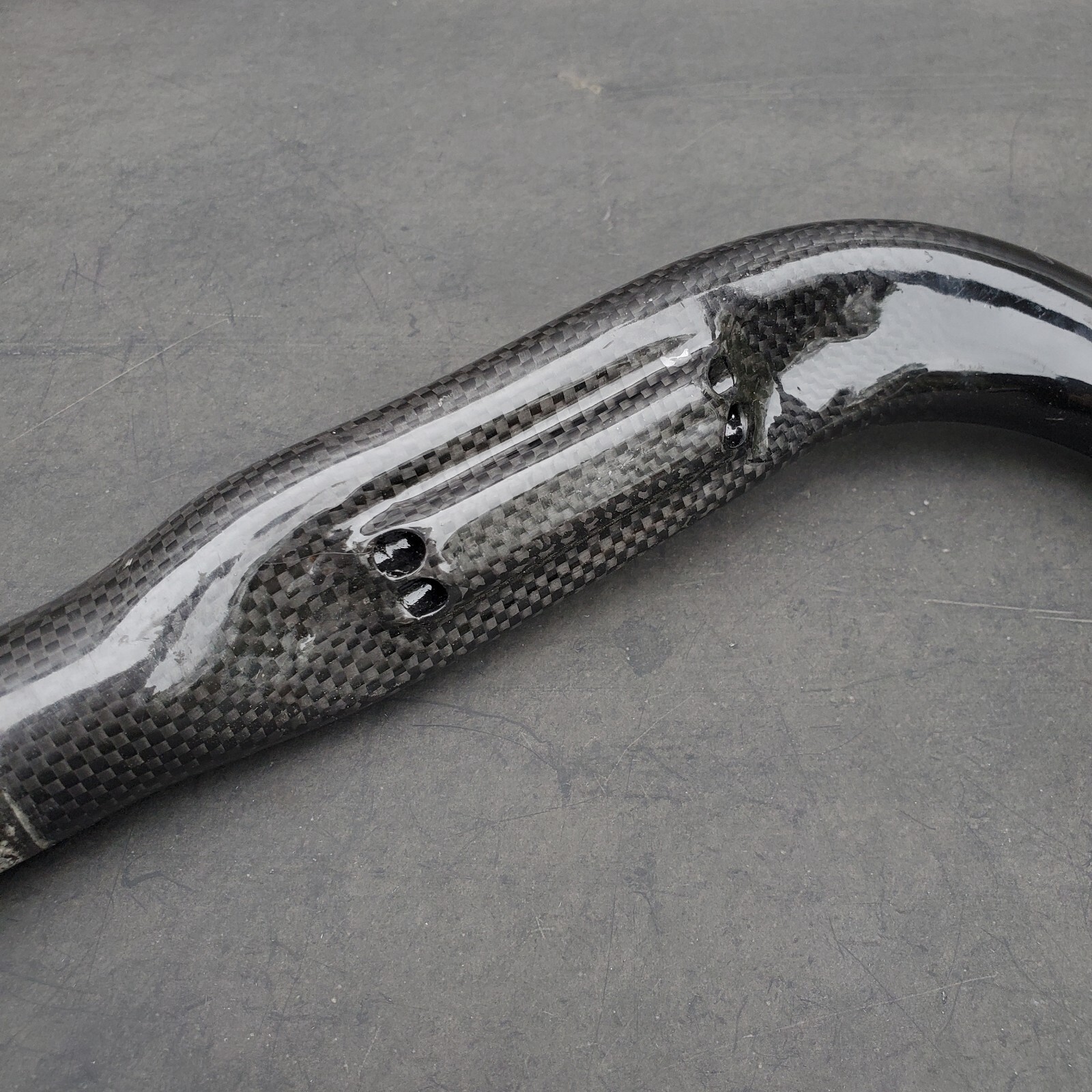 BBB Inca Drop Bars Carbon Fiber & Aluminum 44cm 31.8mm Handlebars Retro Racing