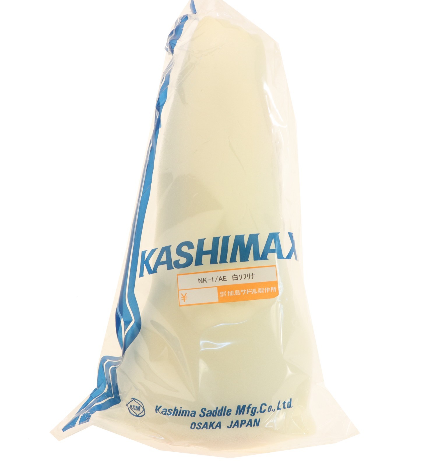 Kashimax x Nagasawa NK-1/AE Leather Padded Saddle LIMITED EDITION White NEW NOS