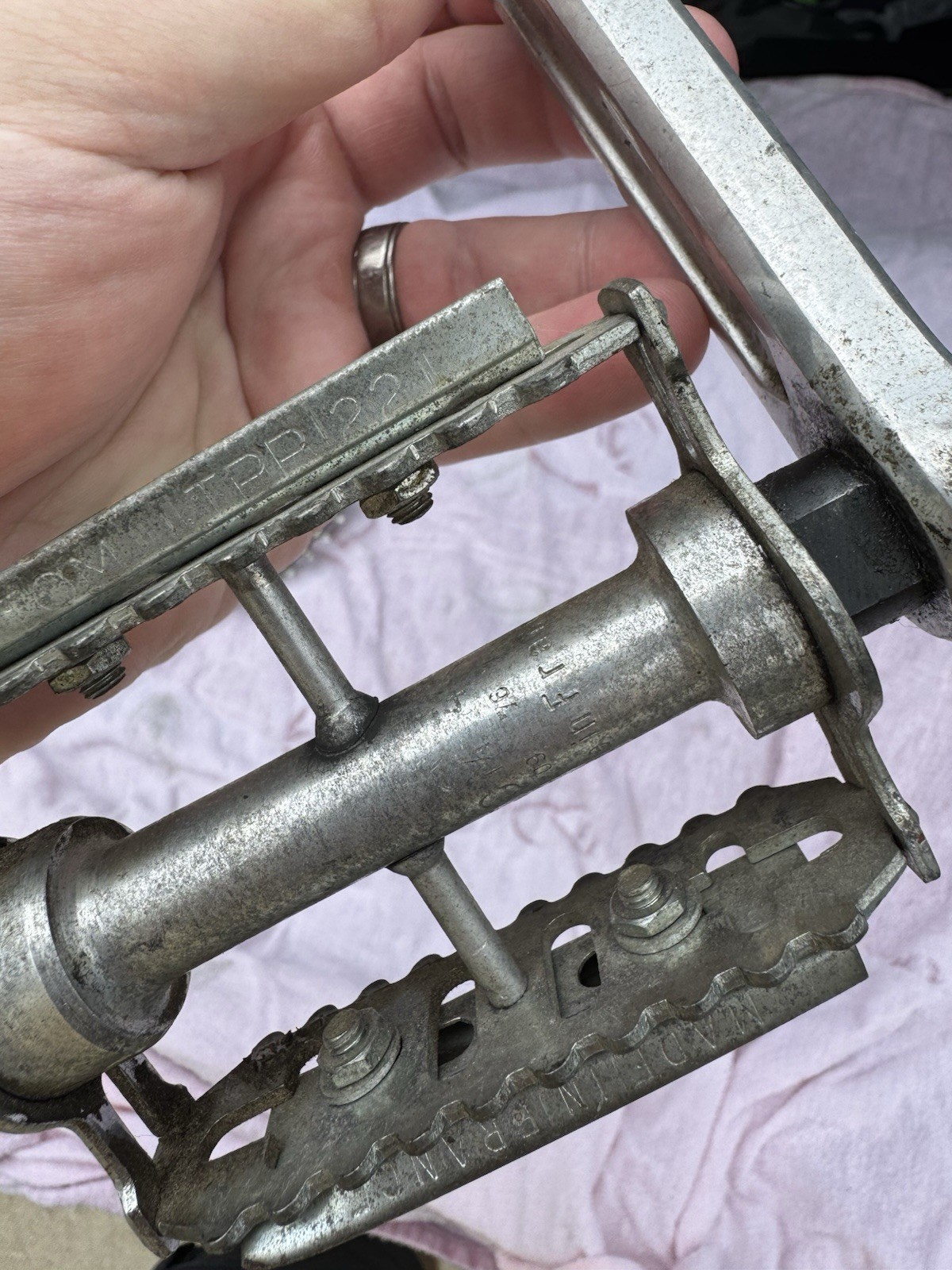 Nervar Crankset Square Taper 170 54/40 50.4 BCD Schwinn Vintage Bicycle Touring