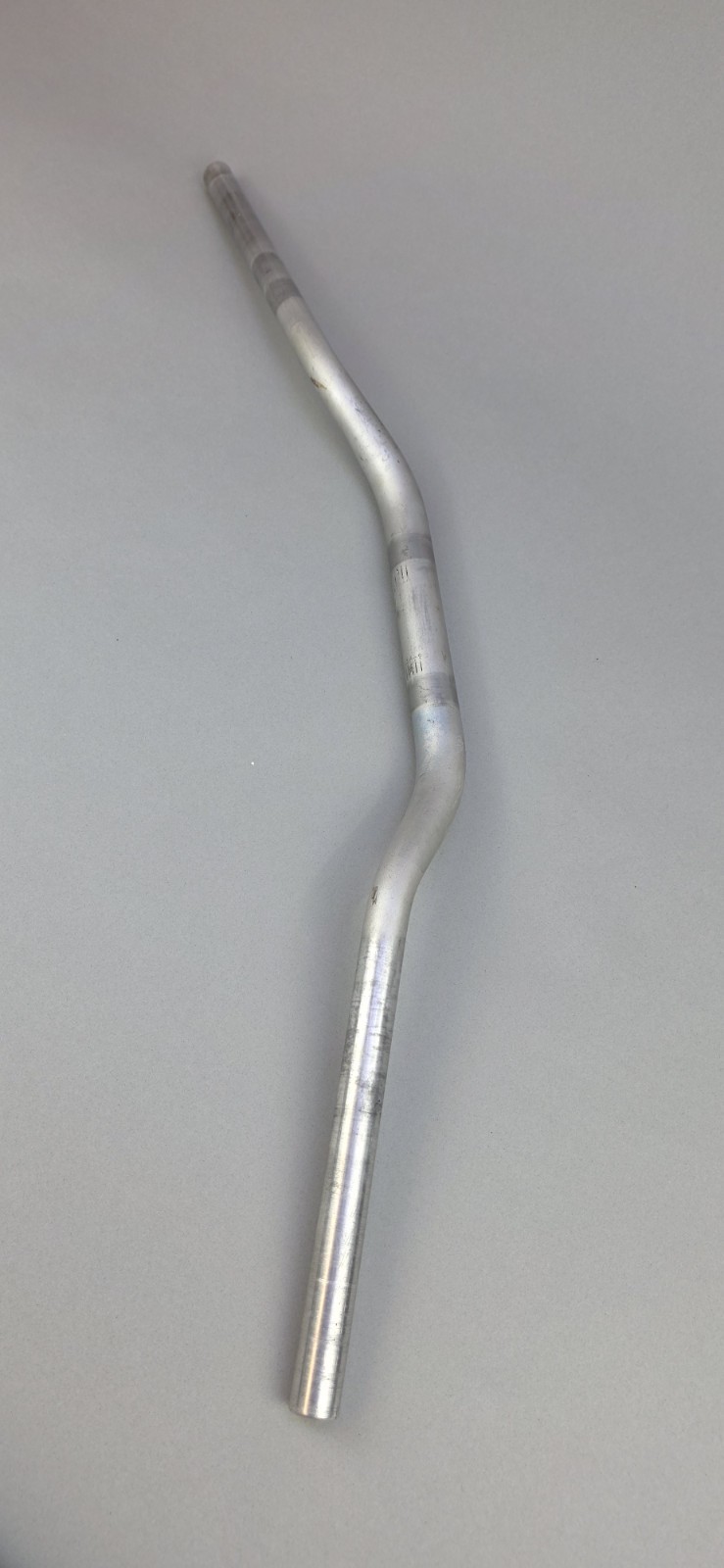 Mountain Bike Riser Bar Handlebars 25.4mm Clamp Aluminum Silver