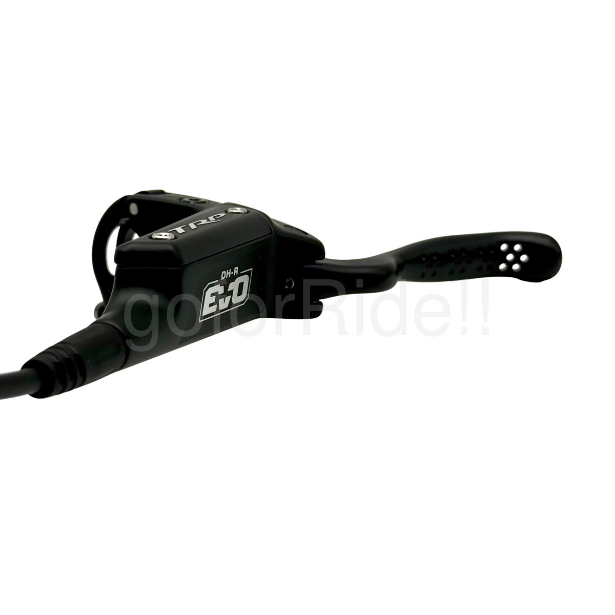 TRP DH-R EVO Hydraulic Disc Brake Set Black 4-Piston w/203 Front+180 Rear Rotors