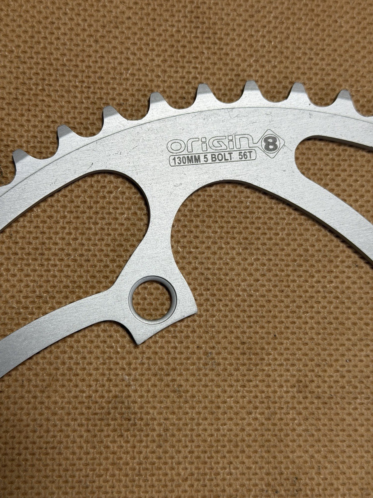 Origin8 Alloy Blade 56T Chainring – 130 BCD – 5 Bolt (New Old Stock)