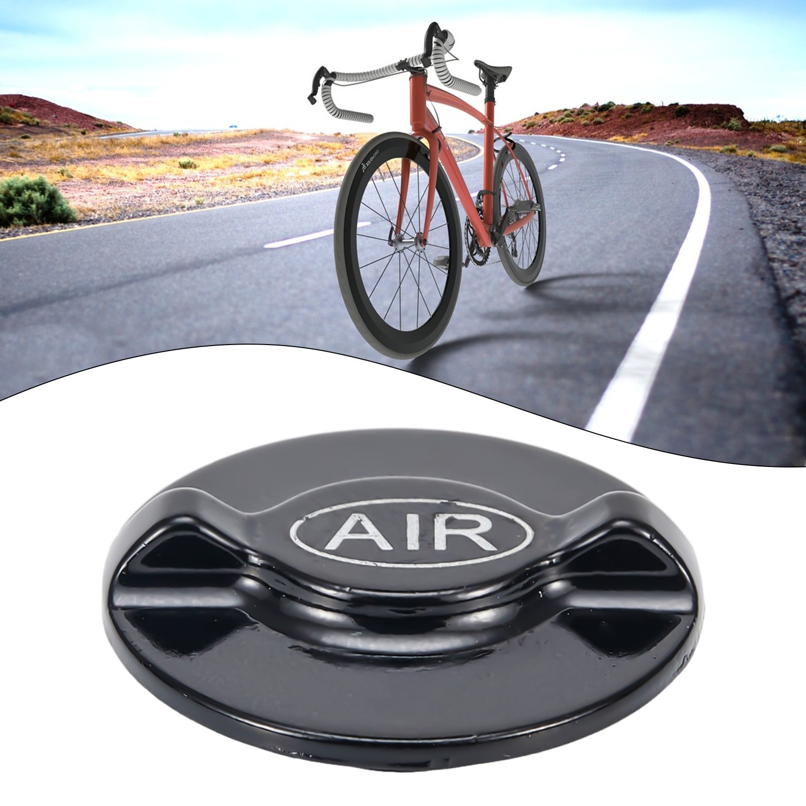 Fork Air Gas Valve Cap Cycling Spare Parts Dust-proof Front Suspension