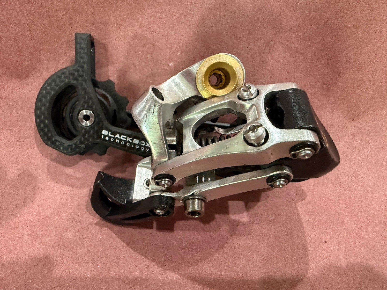 USED SRAM XO 20TH ANNIVERSARY GOLD EDITION VERY GOOD SHAPE REAR DERAILLEUR