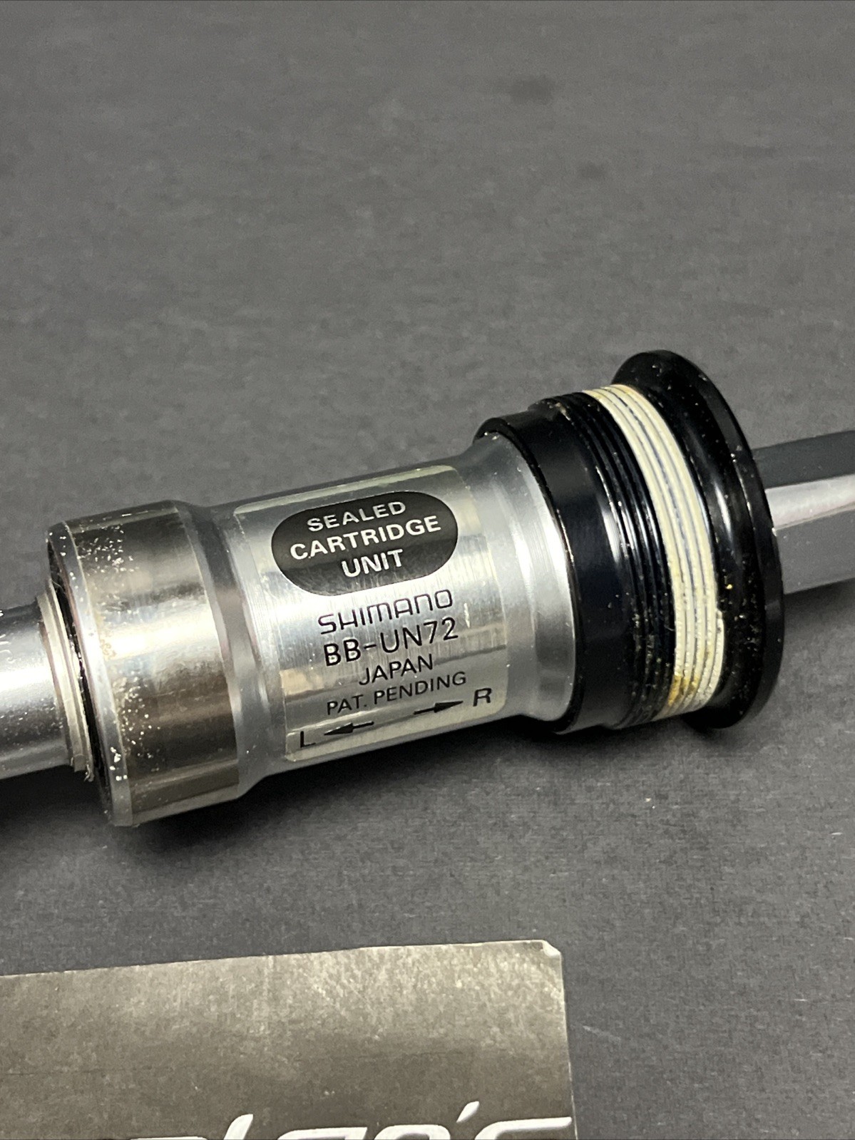 NOS Shimano BB-UN72 115x68mm Bottom Bracket Shell Square Taper English Single SR