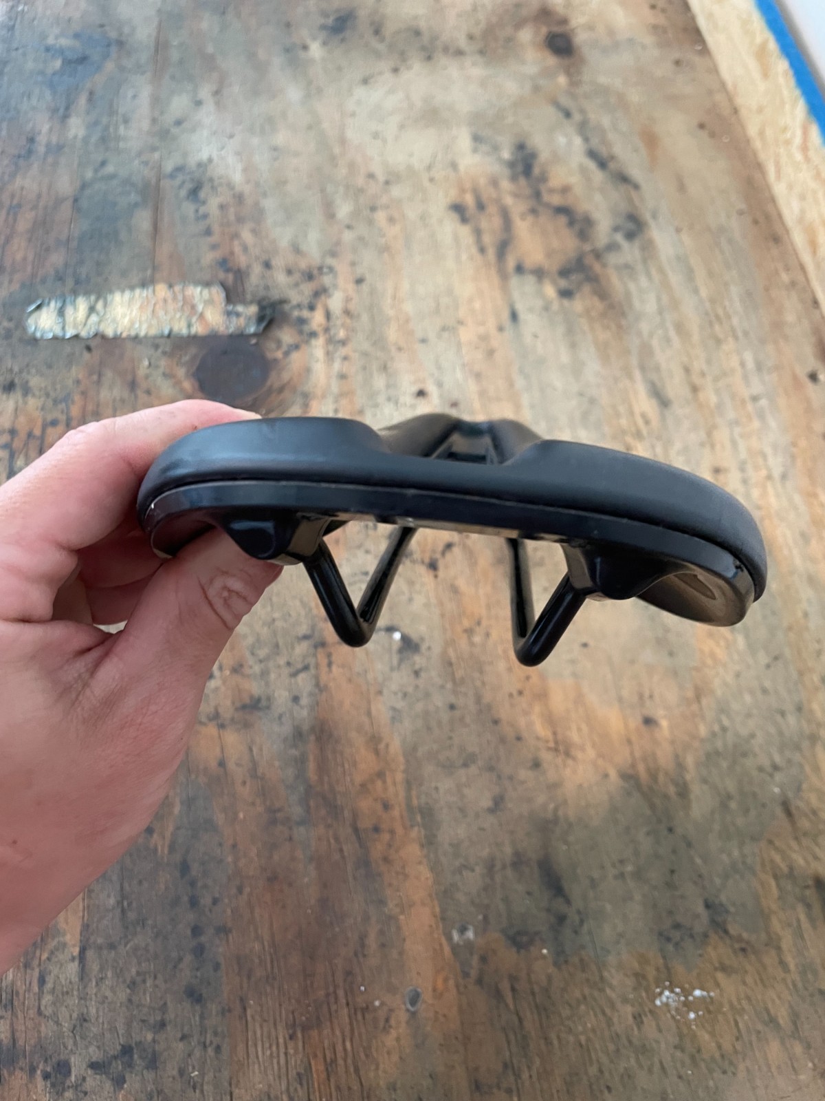 Bontrager Verse Comp Cycling Saddle 145mm 7x7mm Steel Rails Black