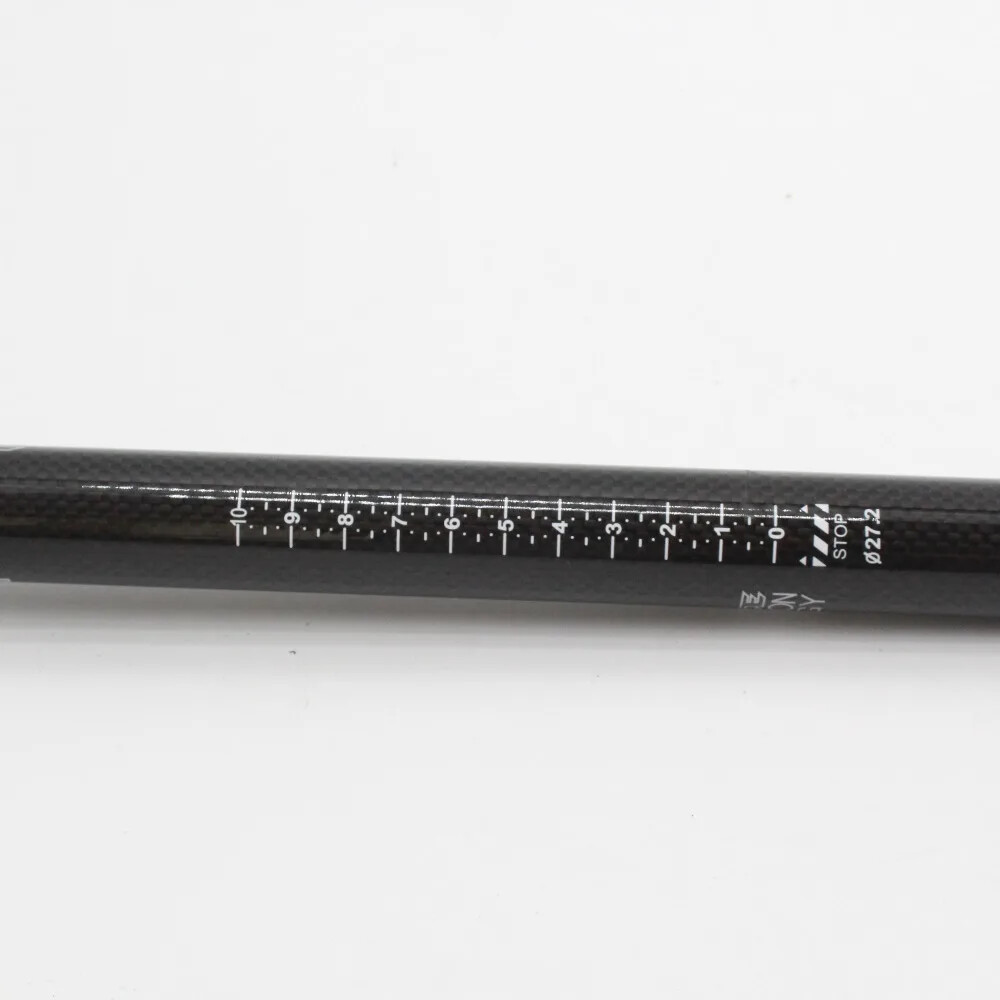 Road Mountain Bike Carbon Fibre Seatpost MTB 25.4/27.2/30.8/31.6MM 350/400MM