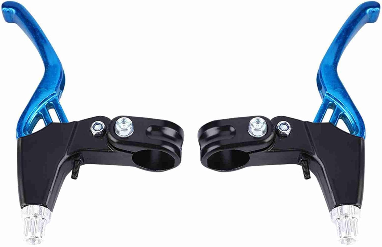 Aluminium Alloy Brake Levers Pair for Universal Cycling, Blue