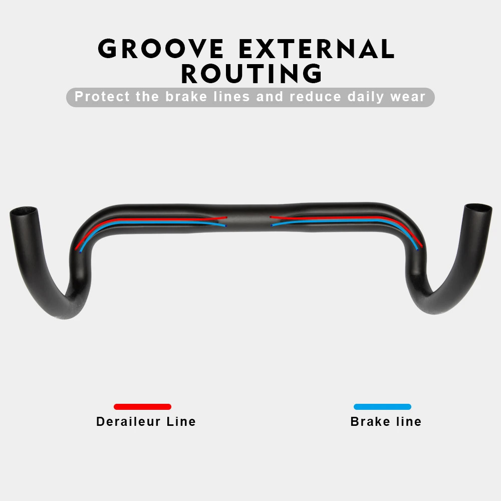 Carbon Road Bike Handlebars 380/400/420/440mm 31.8mm UD Matte/Glossy Drop Bars