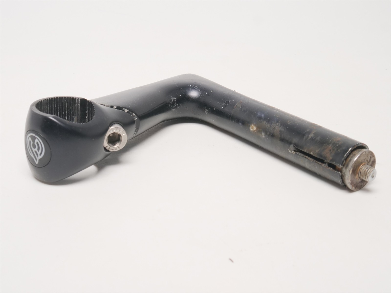 Cinelli XA Stem Quill 1″ 110mm 26.0 22.2 Black Aluminum Threaded Vintage