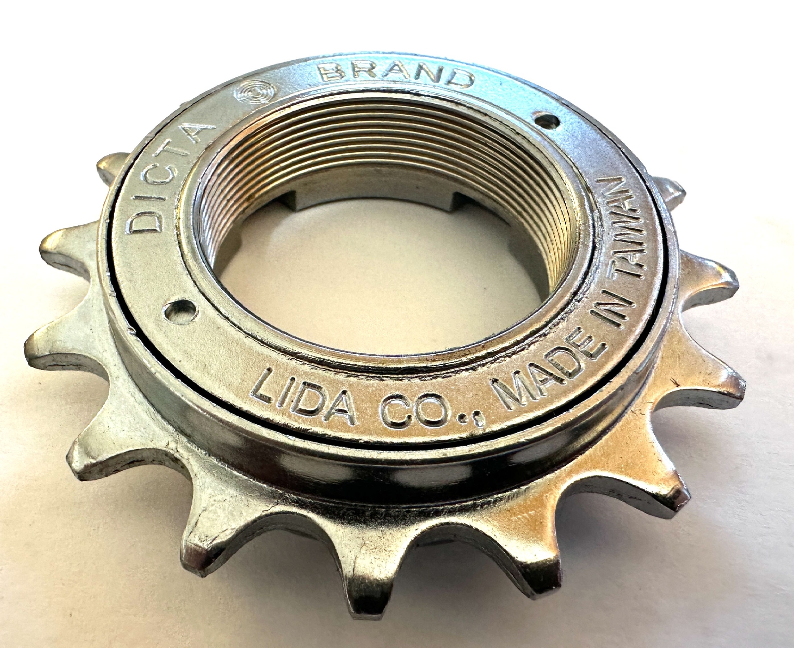 16 Tooth SINGLE SPEED FREEWHEEL DICTA Chrome Plated 1/2″-1/8″ BMX COG, SPROCKET