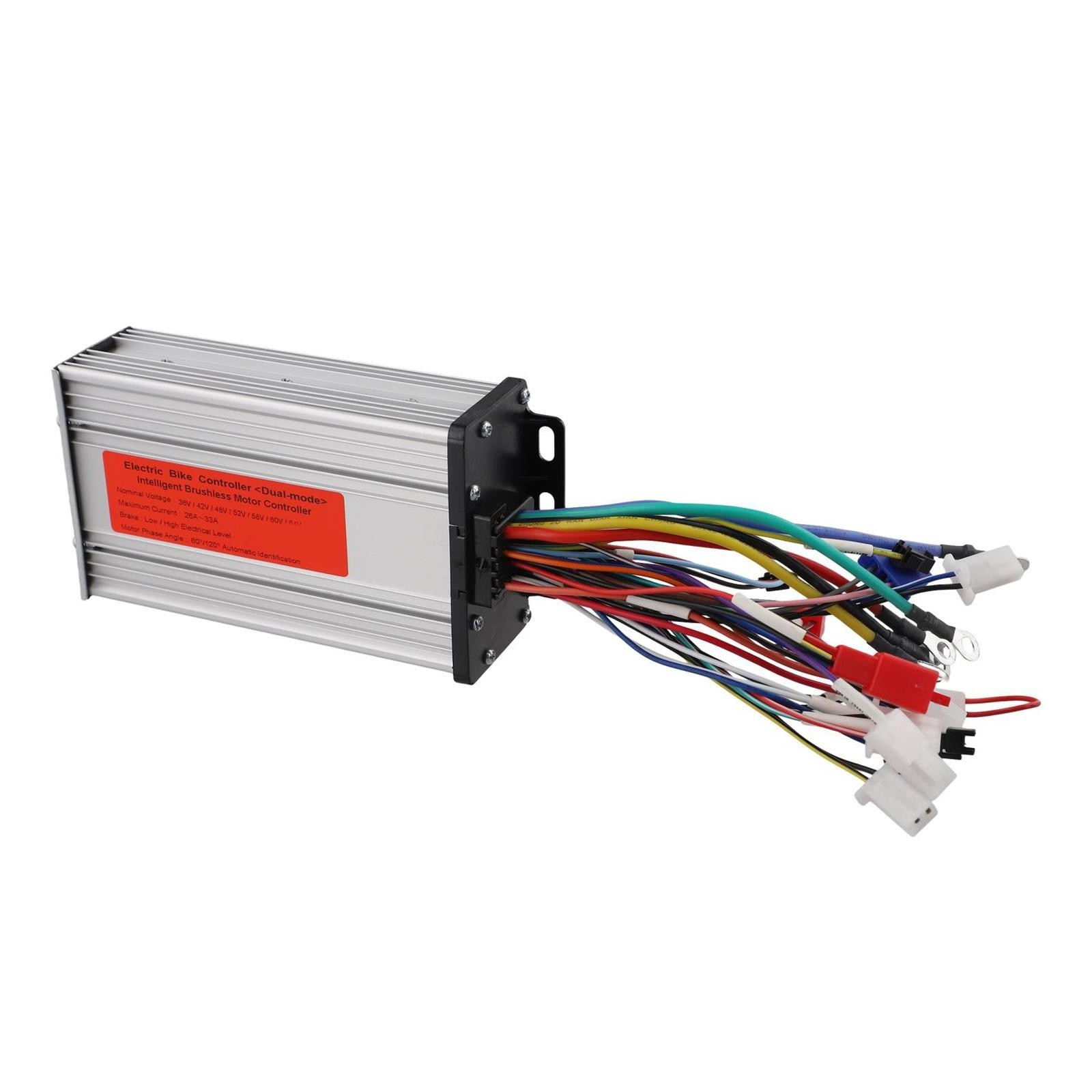 24V36V48V52V60V Intelligent Dual Mode Controller for Electric Bikes 500W 800W