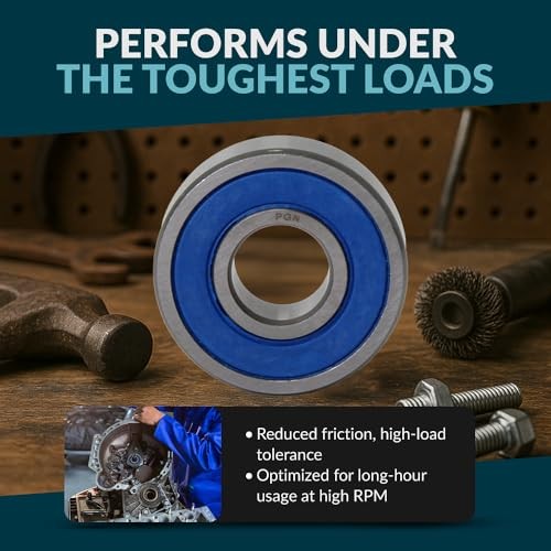 PGN – 99502H Mower Spindle Go Kart Sealed Ball Bearing – 5/8″ x1-3/8 x.433 (4