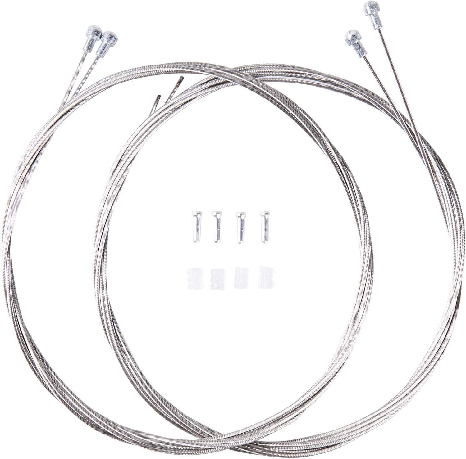 4 Pcs Road Bike Brake Cables,Stainless Steel Bike Brake Inner Cables,Universal R