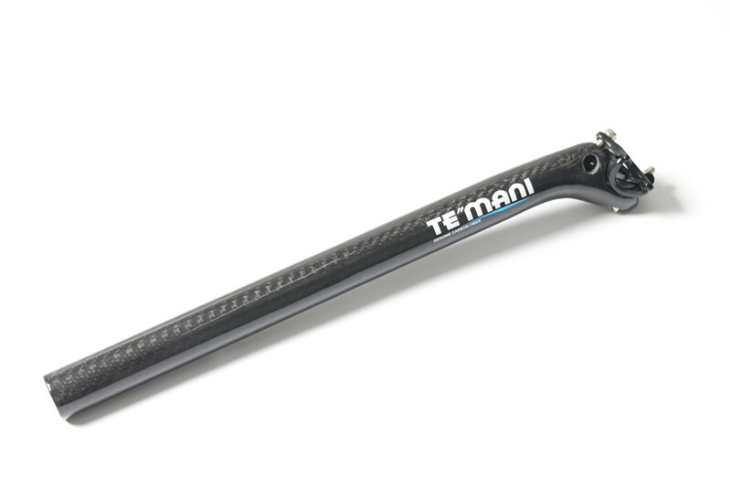 3K Carbon Seatpost Offset Bicycle Saddle Post Tube 25.4/27.2/30.8/31.6mm Gloss