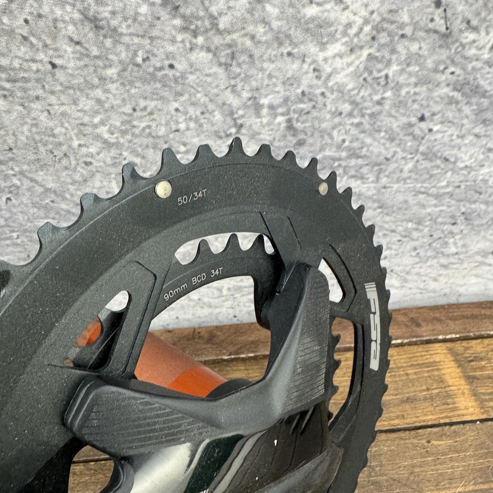 FSA PowerBox SC Gossamer Pro Power Meter Crankset 170mm 50/34T 386EVO Road Black
