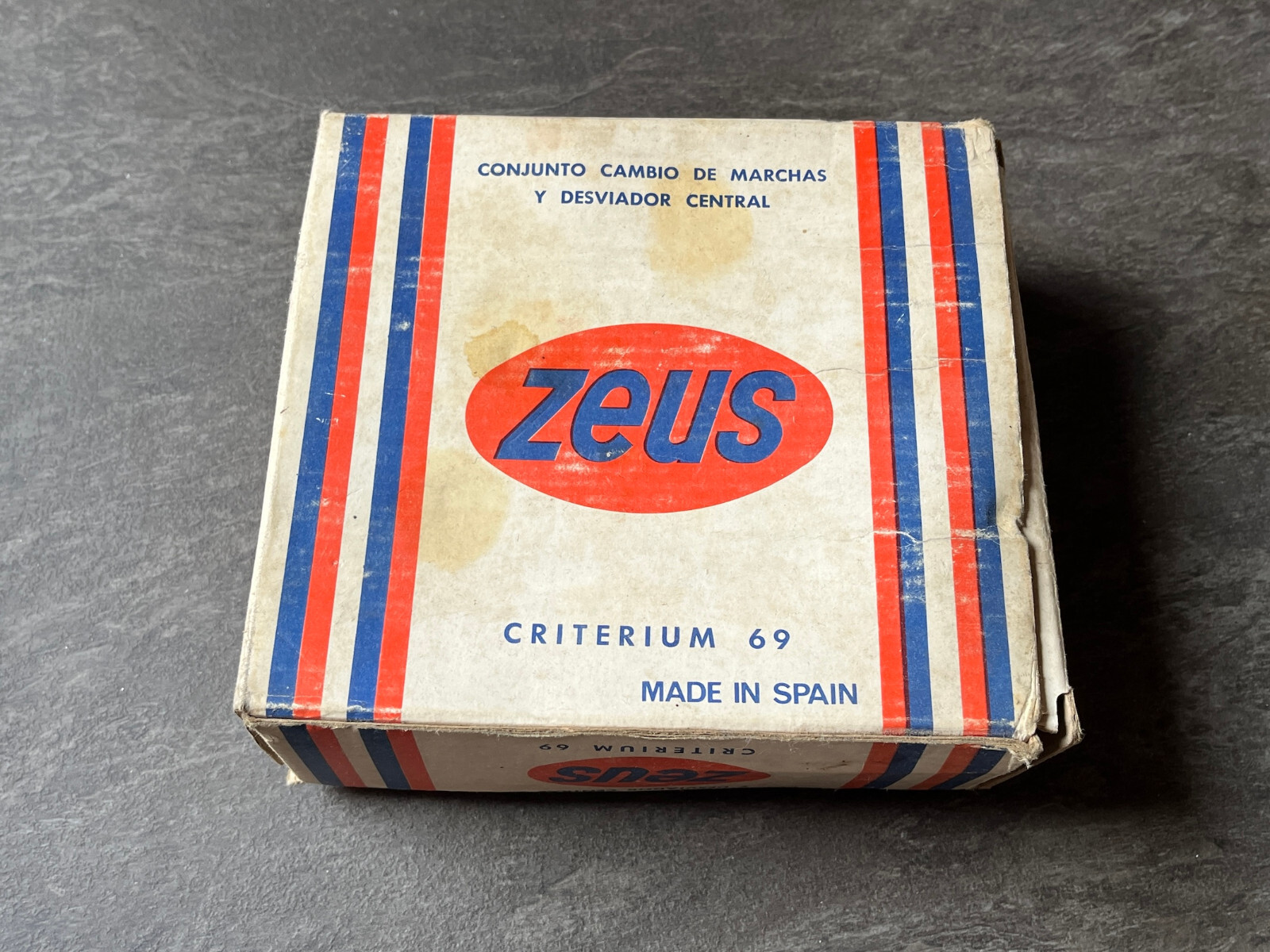 Zeus Criterium 69 Set «Incomplete» Missing The Derailleur Nos New In Box