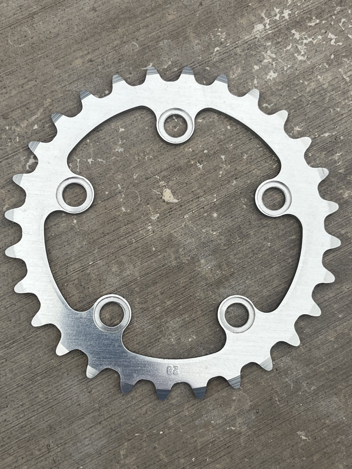 NOS Ritchey Logic Alloy Chainring | 74 BCD / 28T / Made in Japan