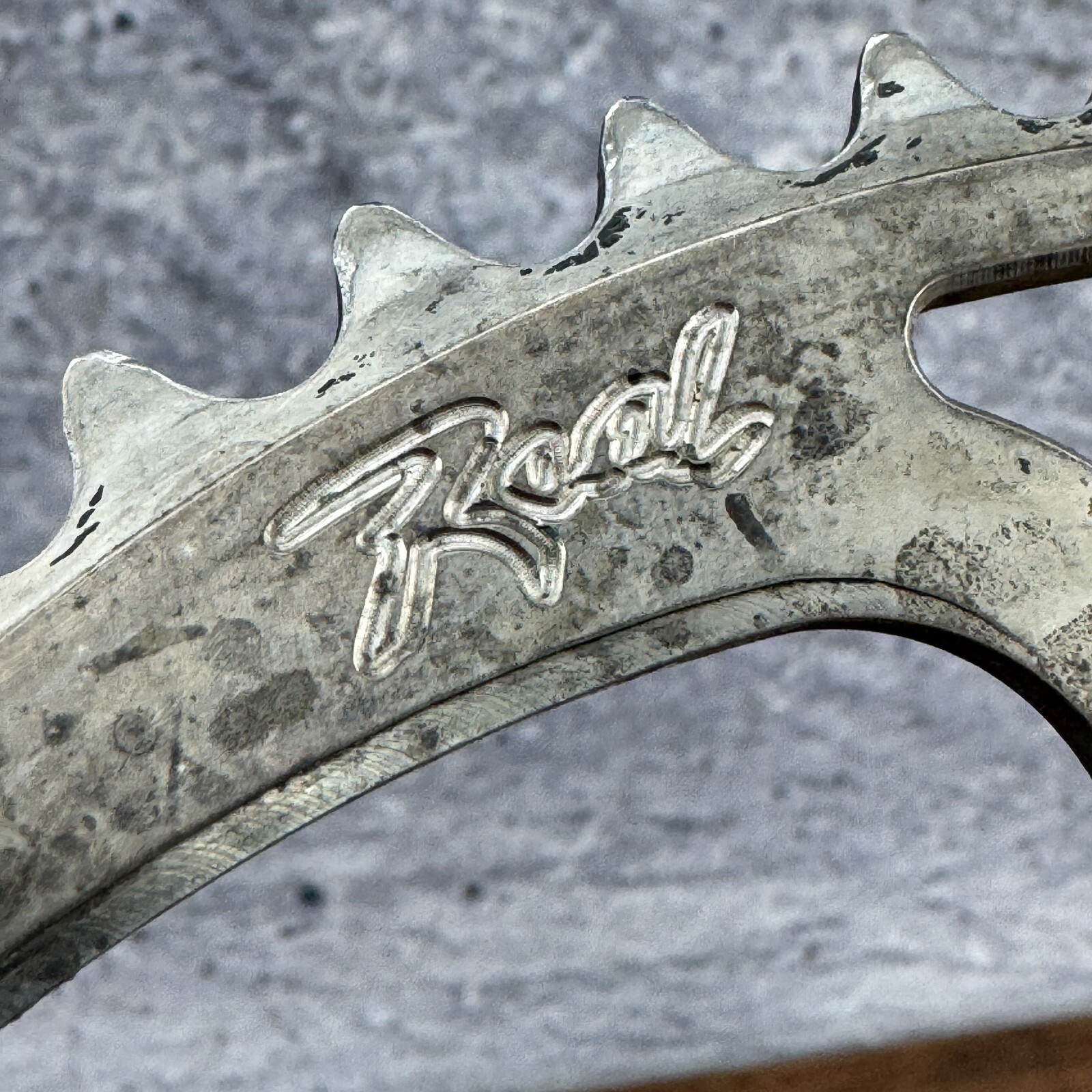 Vintage Real 52t Chainring 52 Tooth 130 BCD Ring Alloy Road Race Bike USA