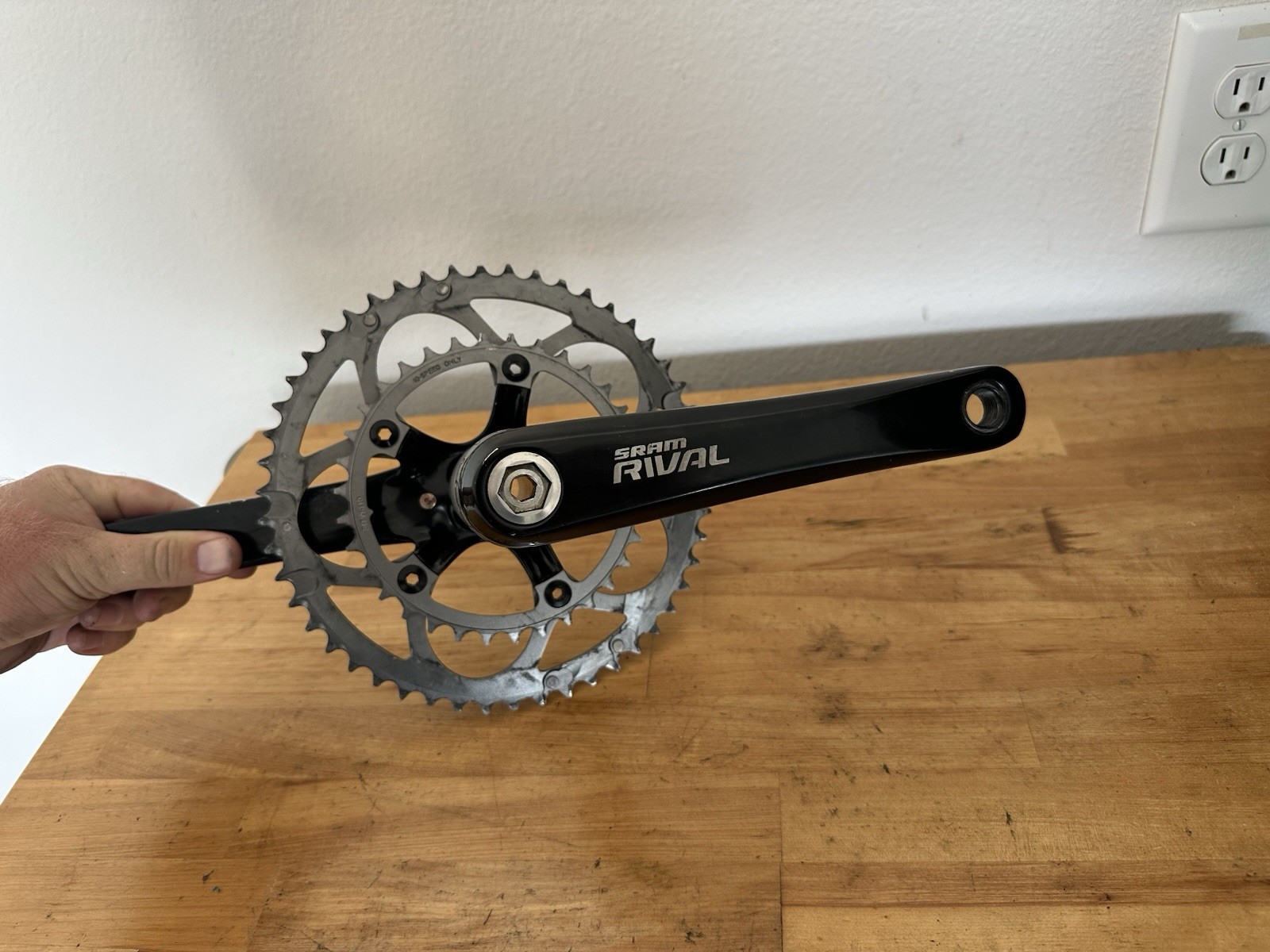 SRAM Rival BB30 Road Crankset 170mm Double 50/34T 10-Speed 110 BCD