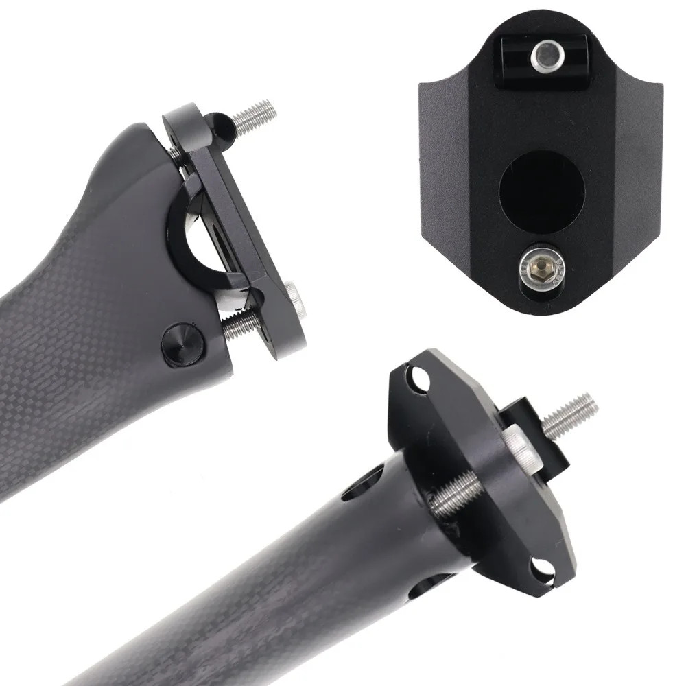 Carbon Fiber Bicycle Seat Tube 25 Degree Seatpost for F8/F10/F12 340mm Length