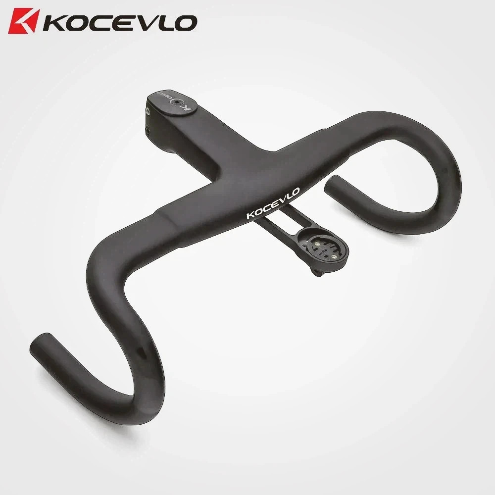 Full Carbon Road Bike Integrated Drop Bar 28.6mm 31.8mm Clamp 90-110mm Stem