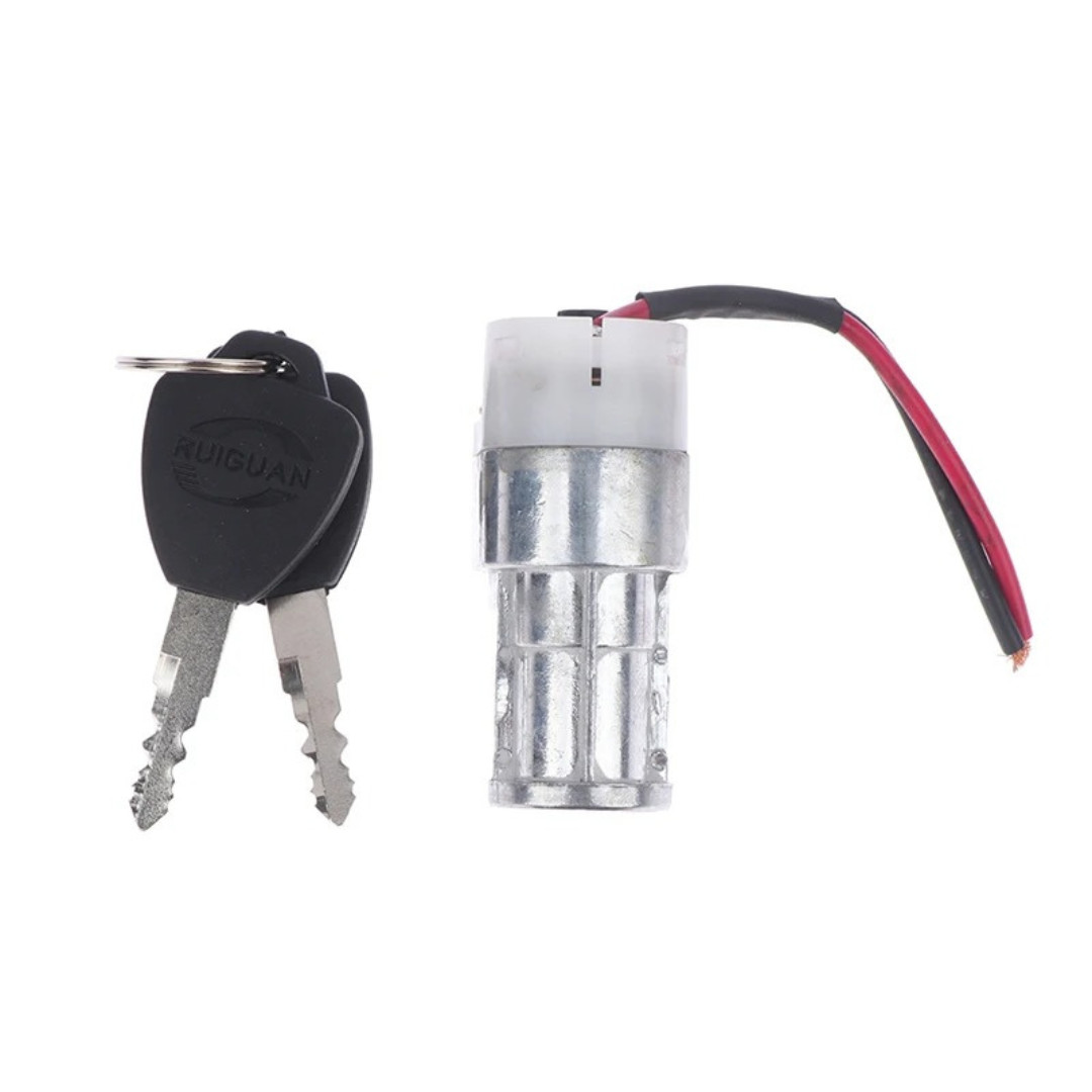 Bigger Head Type Electric Bicycle Ignition On/Off Key Switch Heavy Load E-Bike,