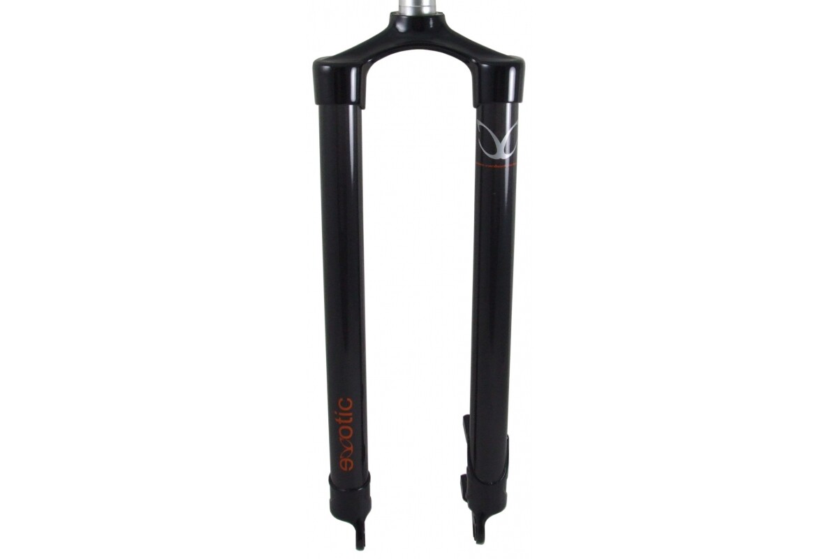 eXotic Rigid 26in MTB Carbon Fork, PM Disc 42.5cm, Cool Black UD Carbon Finish