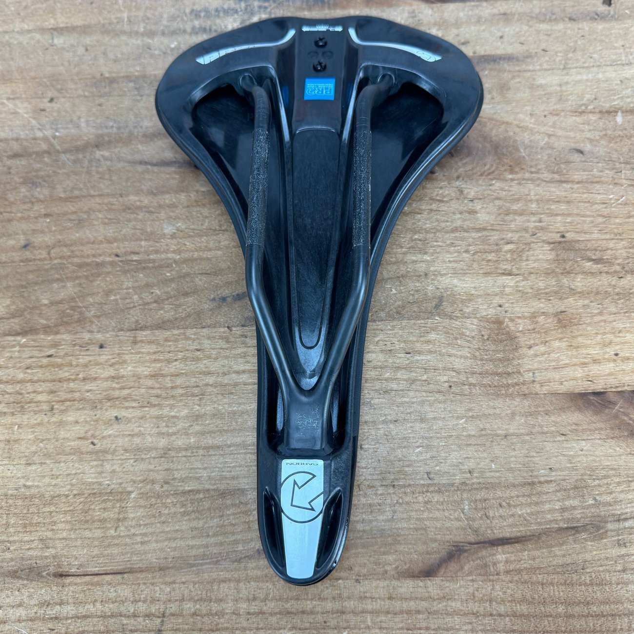 Low Mile! Shimano Pro Turnix 7x9mm Carbon Rails 152mm Bike Saddle 203g