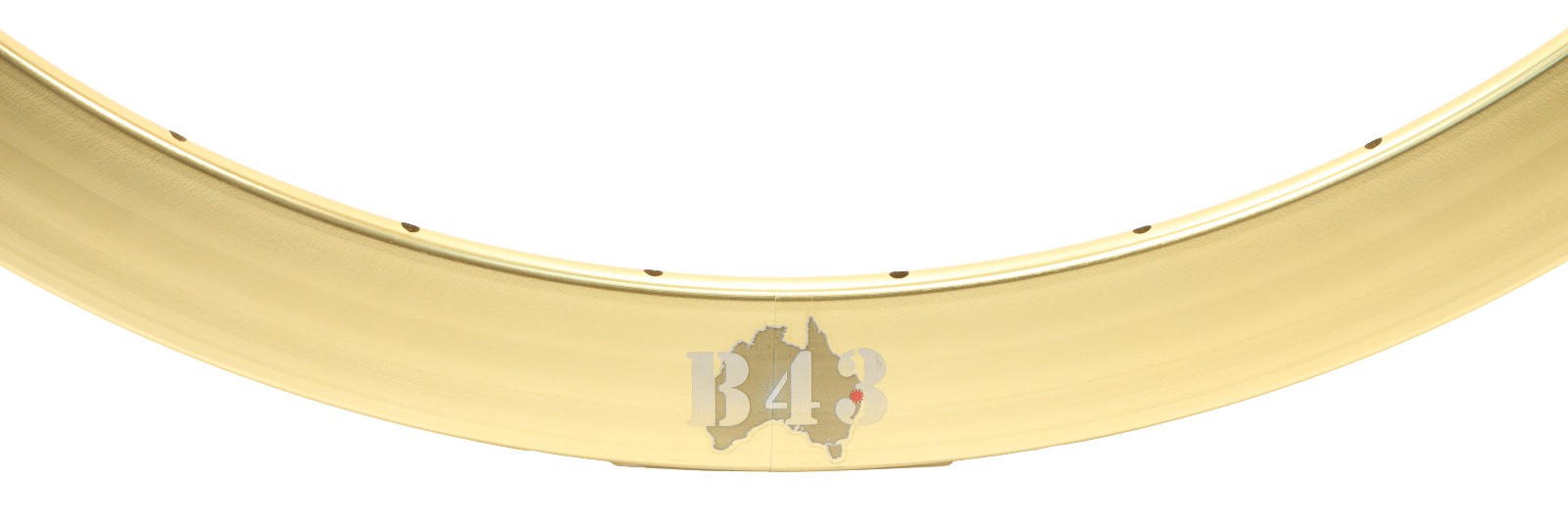 Velocity B43 Rim 700c 32H Gold NMSW Australia Triple-Walled Alloy 00s NEW NOS