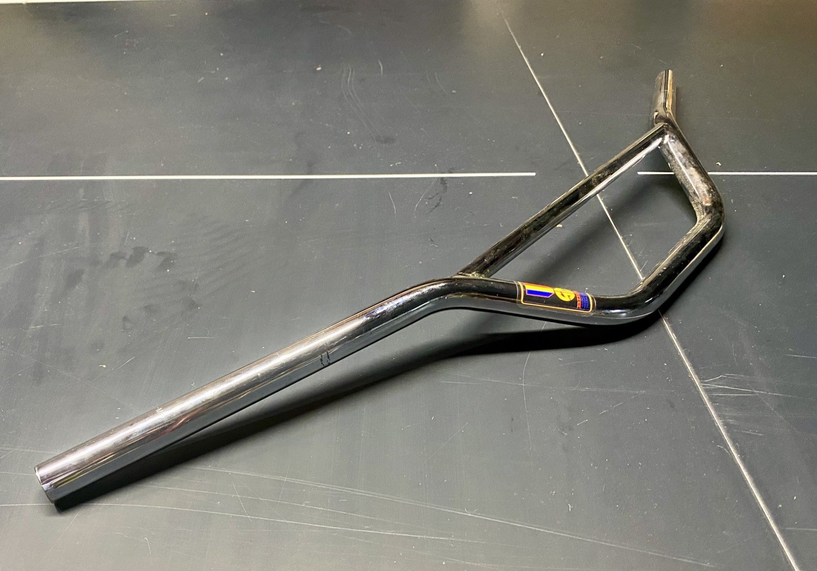 S&M Bikes Mad Dog MX handlebar CHROME-old mid school vintage BMX,GT,Redline,etc.