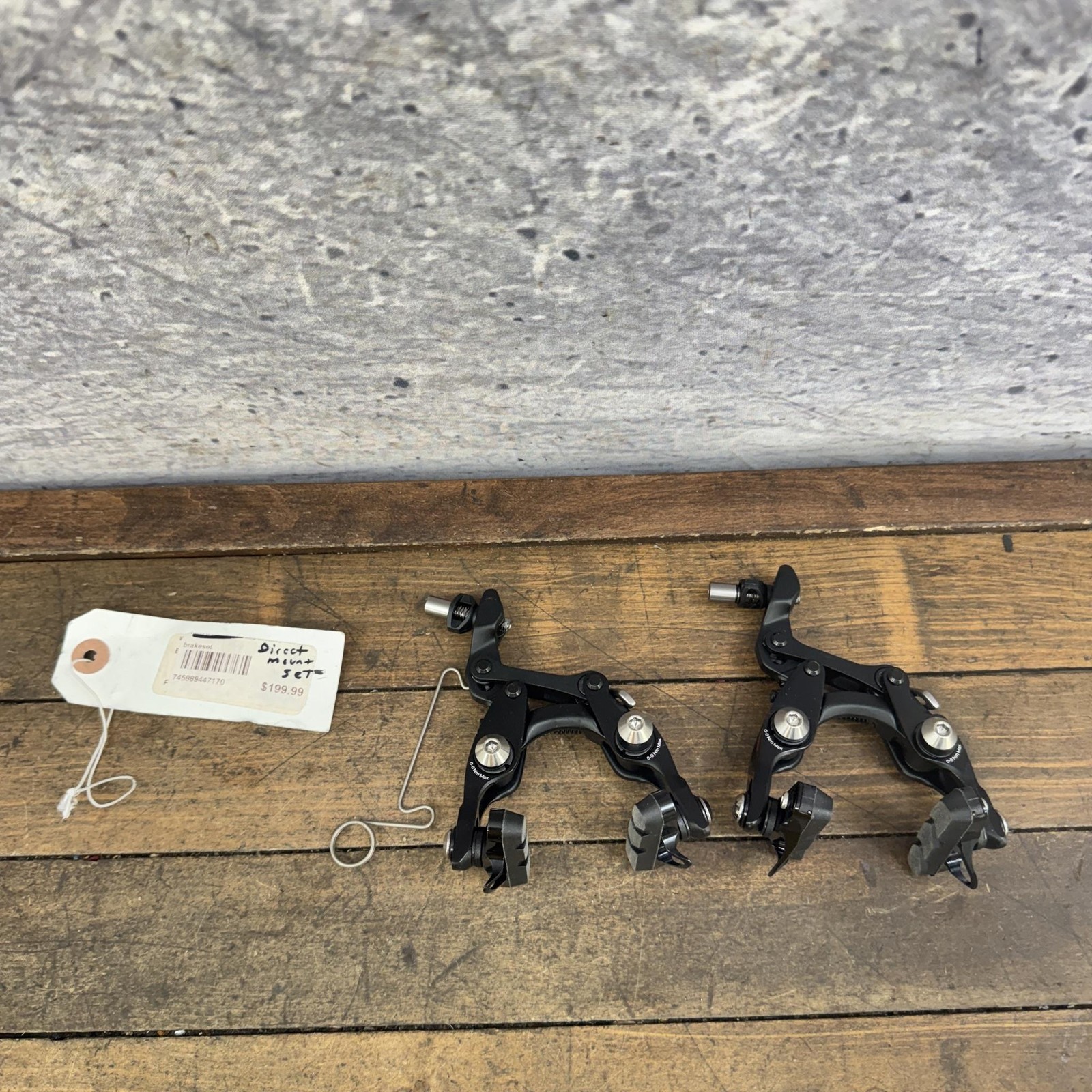 Bontrager Direct Mount Brake Caliper Set F/R Road Bike Black Aero TT Tri
