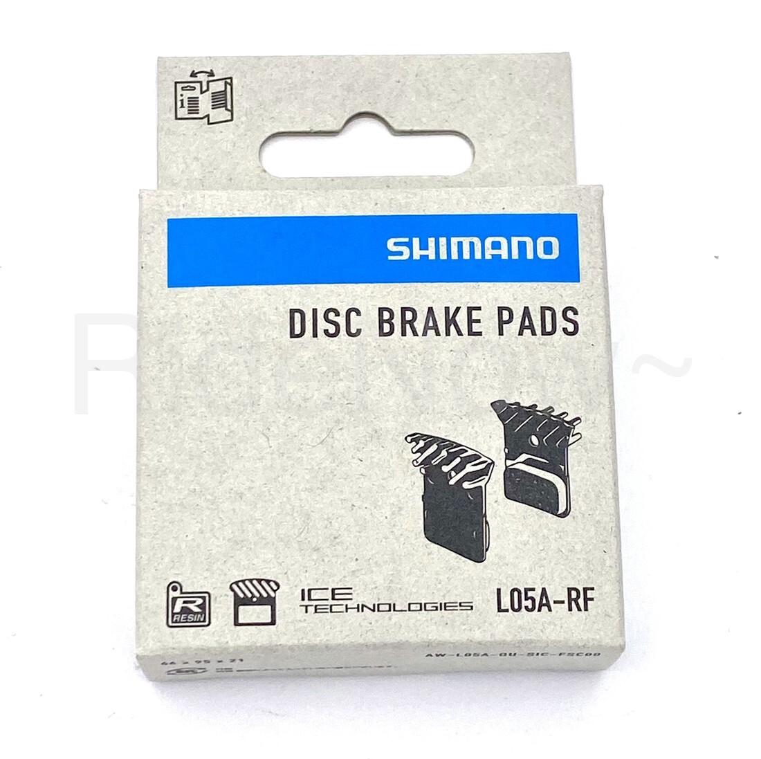 Shimano L05A,L03A Disc Brake Resin Pad W/Fin,Spring,Y2EM98010,R9170/R8070/R9270